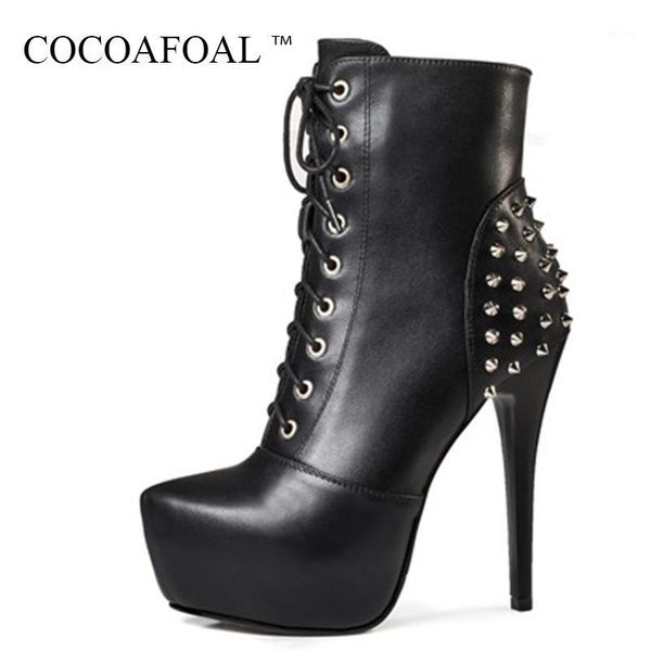 

cocoafoal reindeer winter laarzen plus size 33 real learn sound nail single shoes 13 cm black women high hooks1