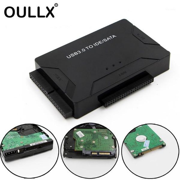

usb 3.0 to sata ide ata data adapter 3 in 1 for pc lap2.5" 3.5" hdd hard disk driver with power1