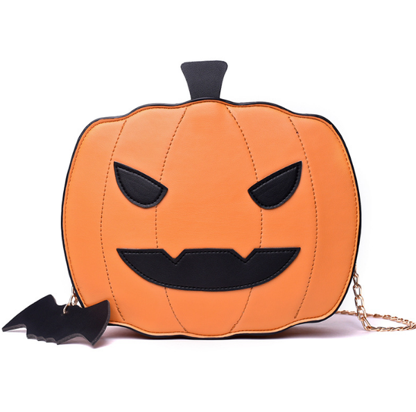 

women shoulder bag 2020 leather fashion creativity easter pumpkin lamp handbags women easter shoulder bag new designed gift bags