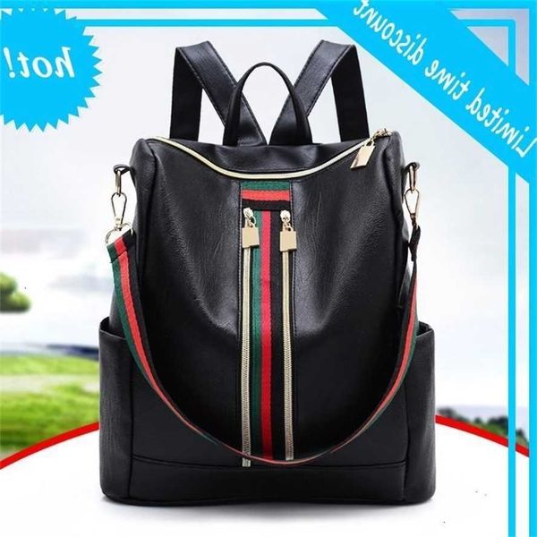 

2019 new backpack korean summer fashion high capacity versatile college style leisure bag
