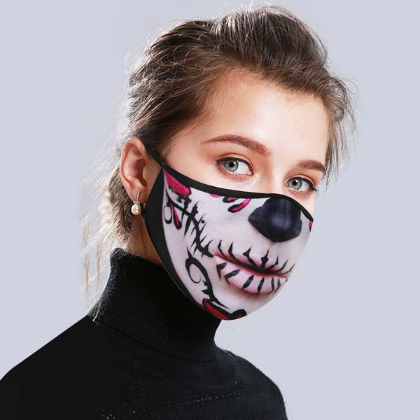 

face newmulticolo cotton mask high design quality respirator washable reusable mouth