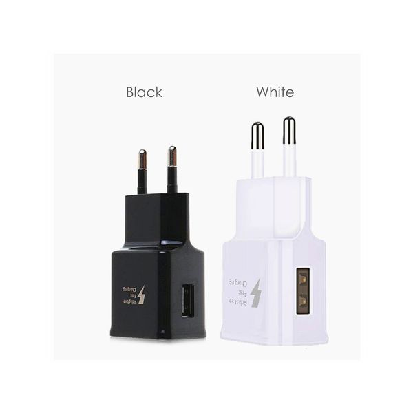 

power adapter eu us uk au fast charger for samsung s6 s8 s10 plus chargers
