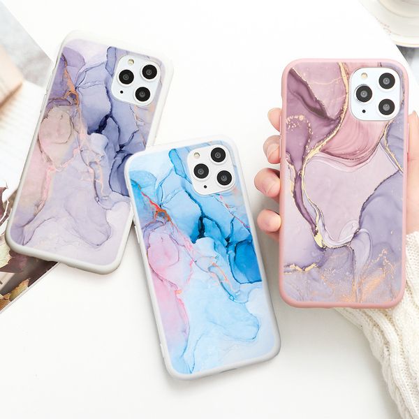 

colorful marble case for huawei honor 9a 9s 8x 10i 20i 10 20 30s p20 p30 p40 lite pro p smart 2020 y5p y6p y8p y7 y9 prime 2019