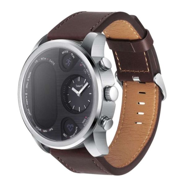 

men's sports t3 dual screen watch busins intelligence activity tracker ip68 waterproof smart wristband iosbgt