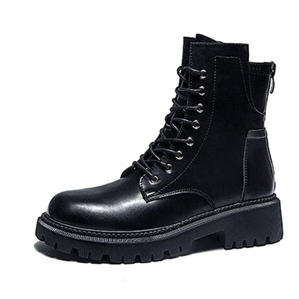 

casual women's boots 2021 winter fashion trend boots comfortable soft bottom plus velvet women's short, Black