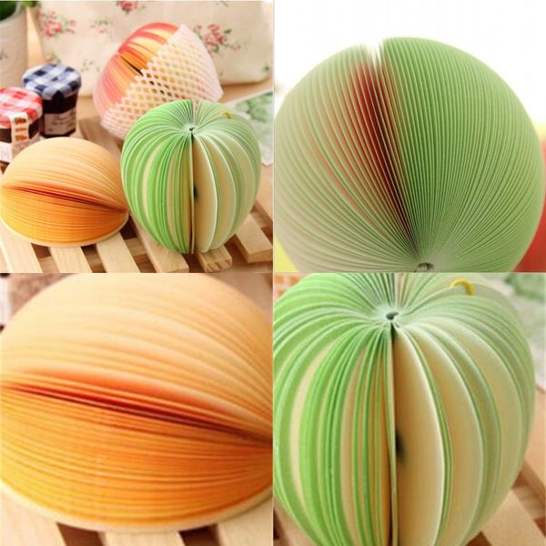 

stationery sticky note lovely fruit modeling notes stickers cartoon creative apple shape memo paper new arrival 0 9ll l1