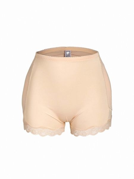 

plus plain shapewear shorts p3dz#, Black;white