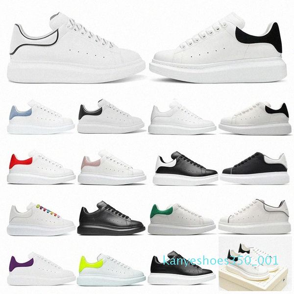 

with box]2021 designer men women espadrilles flats platform oversized sneaker shoes espadrille flat sneakers 36-46 k01, Black