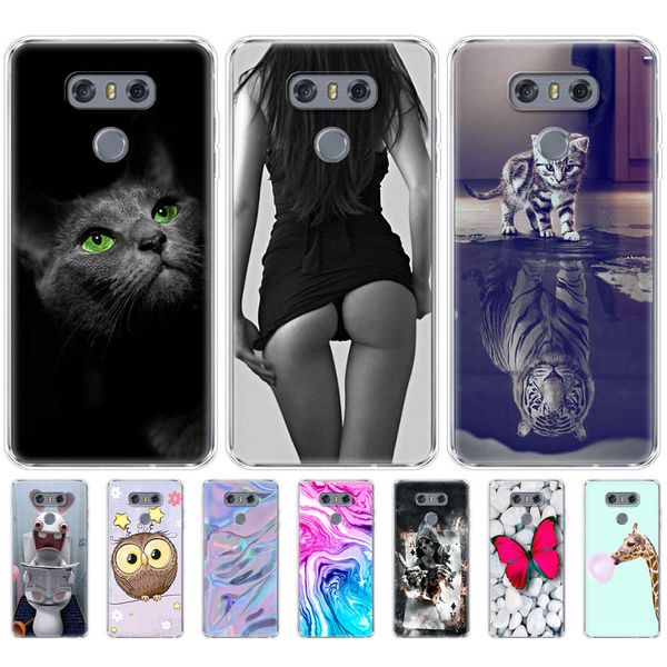 

silicone g6 case back covers for lg g 6 5.7 inch phone shell cases coque etui bumper full 360 shockproof new