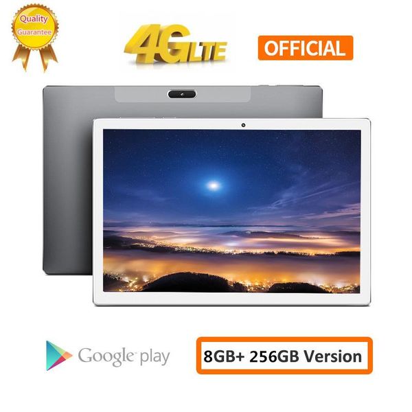 

tablet pc carbayta 10.1inch android 8.0 helio x20 deca core 8gb ram 256gb rom 4g network tablets 13.0mp docking type-c 8000mah
