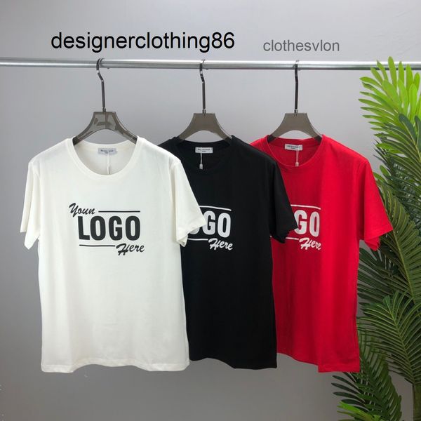 

t-shirt 2022 printed balencaigas cotton t-shirts designers, White;black