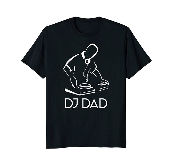 

summer men tee shirt dj папа футболка, весёлая футболка для dj папу отец сшитого футболку спорта с капюшоном толстовка с капюшоном