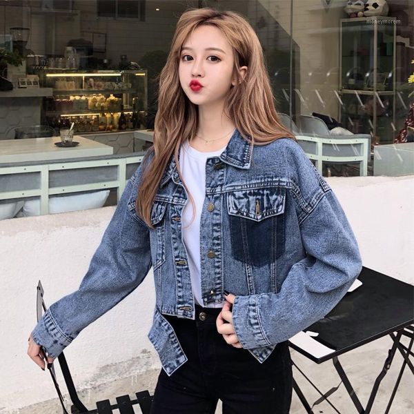 

women's jackets womens and coats jean denim coat spring autumn 9ct00251, Black;brown