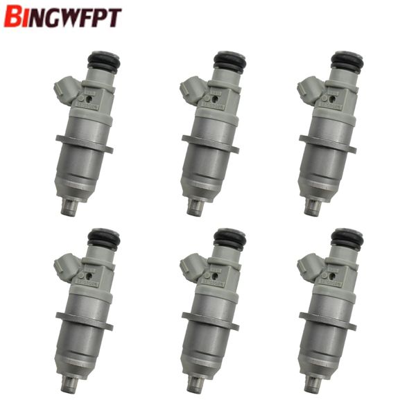 

6pcs e7t05074 dim1070g fuel injectors for mitsubishi pajero iii canvas v60 v70 3.5 gdi 2001~2006