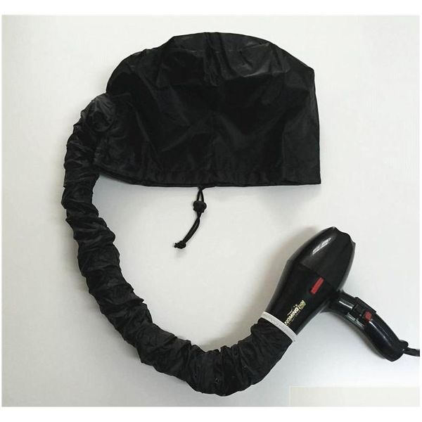 

black/sliver/pink portable soft hair drying cap adjustable womens hair blow quick dryer cap home hairdressing salon qyldfb lipper