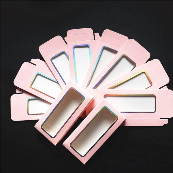 

новые 10 20 30 50 100 шт. оптовая насыпка для 25 мм подвесные ресницы упаковочные бумажные коробки прямоугольник различные цветные блоки пак