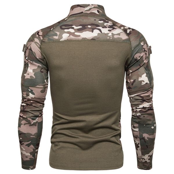 

mege camouflage tactical military clothing combat shirt assault multicam acu long sleeve army tight t shirt army usmc costume 201203, White;black
