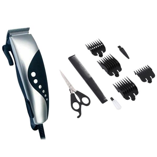 

eas-hair clippers kit machine cutting trimmer professional tools grooming barber set eu plug