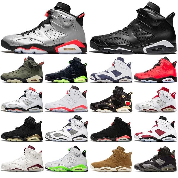 

горячий jumpman 6 6s баскетбольные обувь трэвис скоттс черные инфракрасные отражения чемпионов золотой урожай мужские тренеры спортивные кро