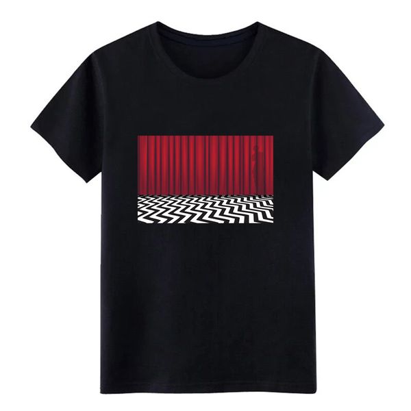 

black lodge red room t shirt custom tee shirt s-xxxl letters fit basic spring autumn cool shirt sport hooded sweatshirt hoodie