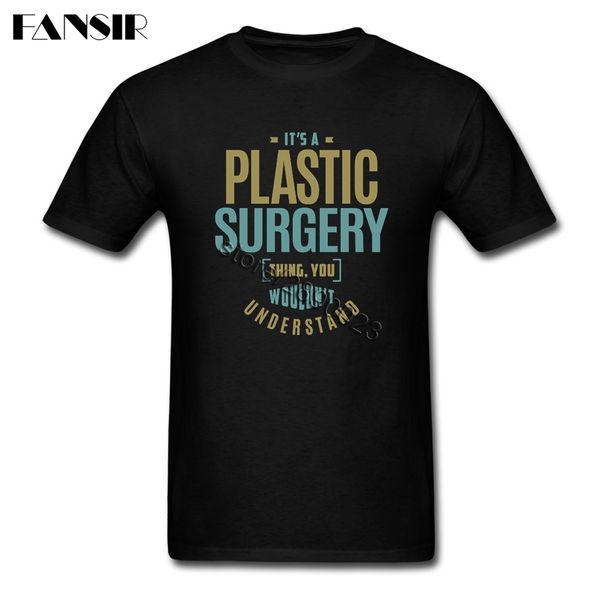 

xs 3xl plastic surgery 2020 new summer male short sleeve crewneck family summer tees sport hooded sweatshirt hoodie men t shirt