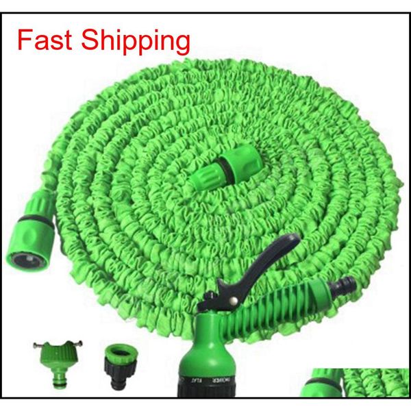 

100ft garden hose expandable magic flexible water hose pipe watering spray gun for car garde qylxoc tore2010