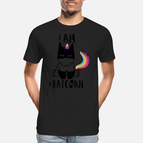 

i am a batcorn dark unicorn superhero t shirt men t shirt funky retro custom tracksuit hoodie sweatshirt