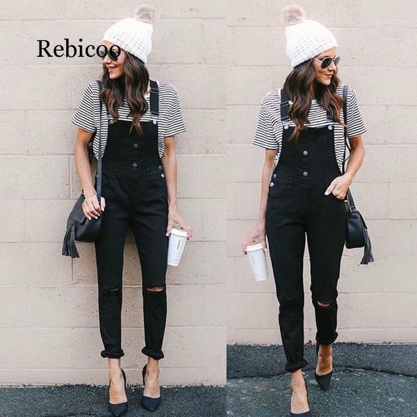 

new black knee hole in the back pants skinny jeans woman high waist stretch capris ladies jean femme plus size1, Blue