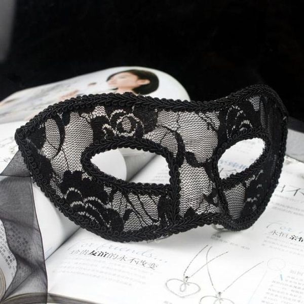 

black red white women lace eye mask party for halloween venetian masquerade masks