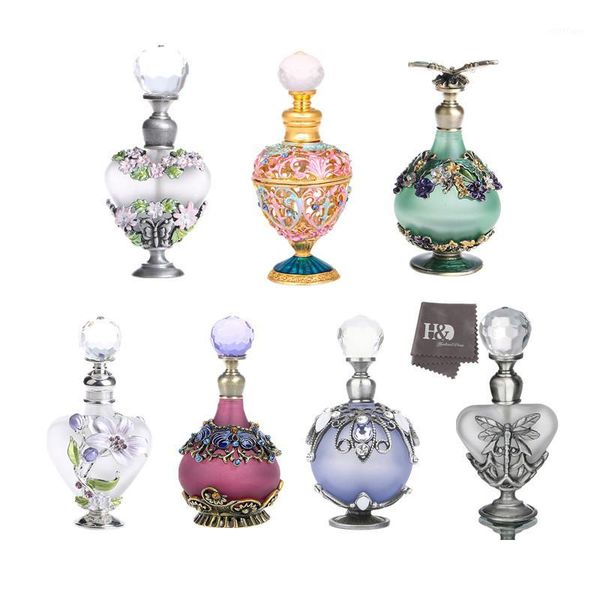 

h&d restoring ancient ways hollow-out rattan flower perfume bottles empty refillable container home wedding decor gifts for girl1