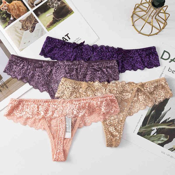 

designer panties lace women's underwear t-pants low waist traceless thong, Black;white