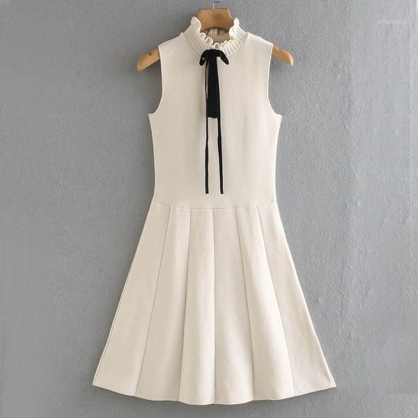 

agong summer o neck dresses women fashion solid slim knitted dress women elegant sleeveless knee length dresses female ladies ig1, Black;gray