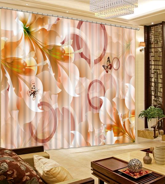 

curtains for living room butterfly flowers printing blackout curtains living room or l window curtain