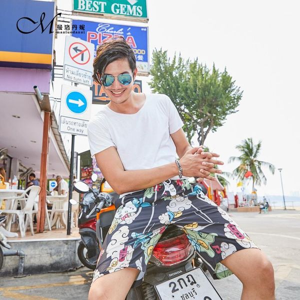 

men's beach short swim shorts 2020 hawaii surfing maillot de bain sport summer men's board shorts bermuda swimwear1, White;black