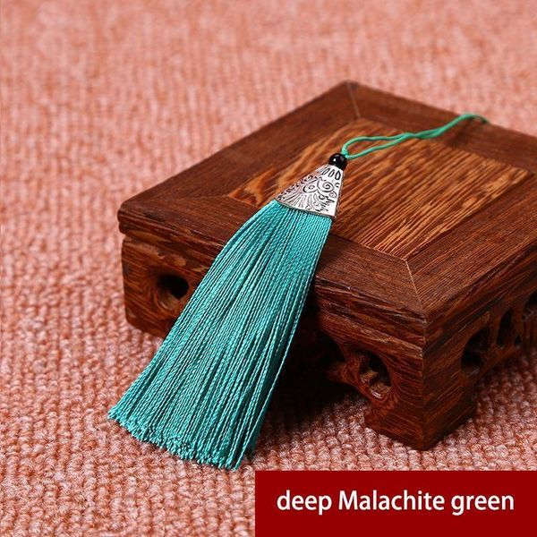 

12pcs lot 8cm fish mouth tassels with hanging ring silk sewing tassel trim decorative key tassels for curtains home decoration h qylszr