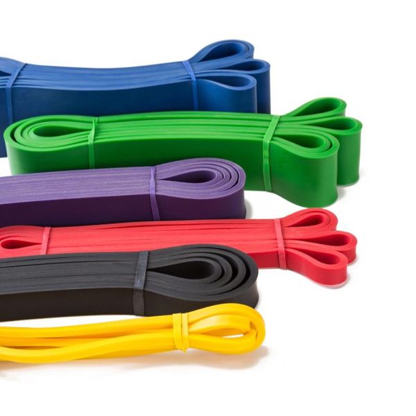 

resistance bands yoga rubber loop band natural latex expander power crossfit training strap fitness pilates elastic