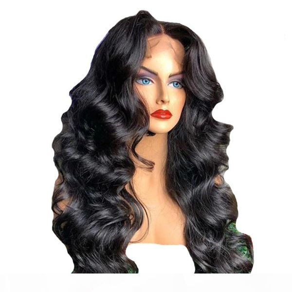 

горячие толстые hd прозрачно фронта шнурка человеческих волос парики diva 250 плотность свободная волна 360 lace фронтальная парик 360 закры, Black;brown