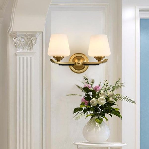 

wall lamp chinese aisle bedroom bedside led lamps home light fixtures