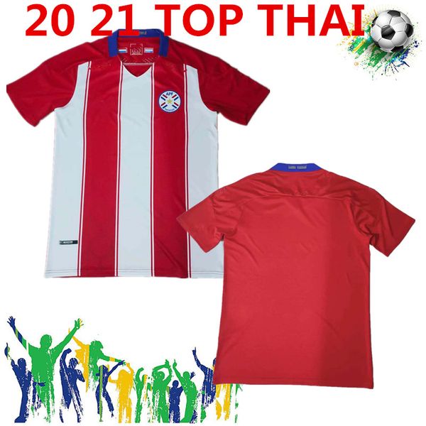 

2020 paraguay soccer jerseys 20 21 national team home away camiseta de fútbol apf men football shirt, Black;yellow