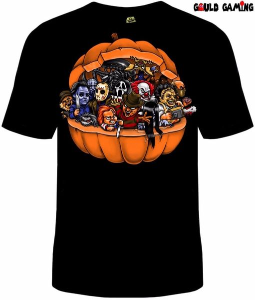 

halloween pumpkin killers t-shirt horror sizes freddy chucky it alien new sport hooded sweatshirt hoodie