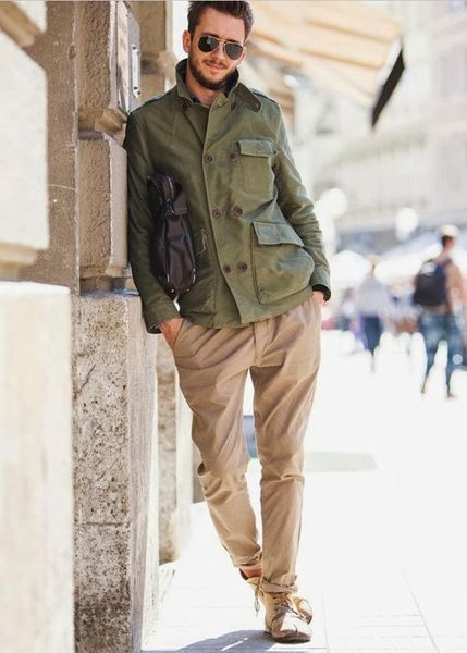 

mens fashion clothing trends 2021 european american new monochrome men's tooling uniform jackets for men, Black;brown