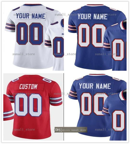 

stitched new 60 mitch morse 81 tyler kroft 88 dawson knox 9 bojorquez 58 matt milano 44 tyler matakevich 54 klein 40 deon lacey jersey, Black;red