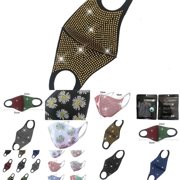 

factoryfactoymascarilla flash yellow red blue funny bling diamond rhinestone nightclub party personalized polye 4 np4vs