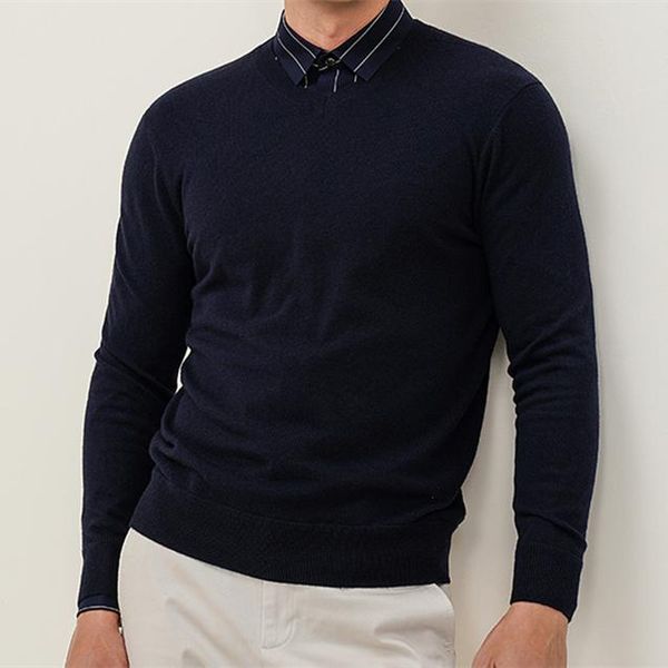 

men tommi o-neck cotton sweater autumn winter jersey jumper hombre pull homme hiver pullover knitted sweaters, White;black