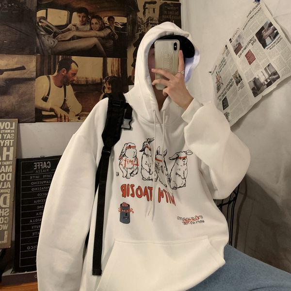 

2021 new privathinker funny printed men hoodies autumn new men's hooded sweatshirts woman streetwear casual hip hop warm pullovers kdad, Black