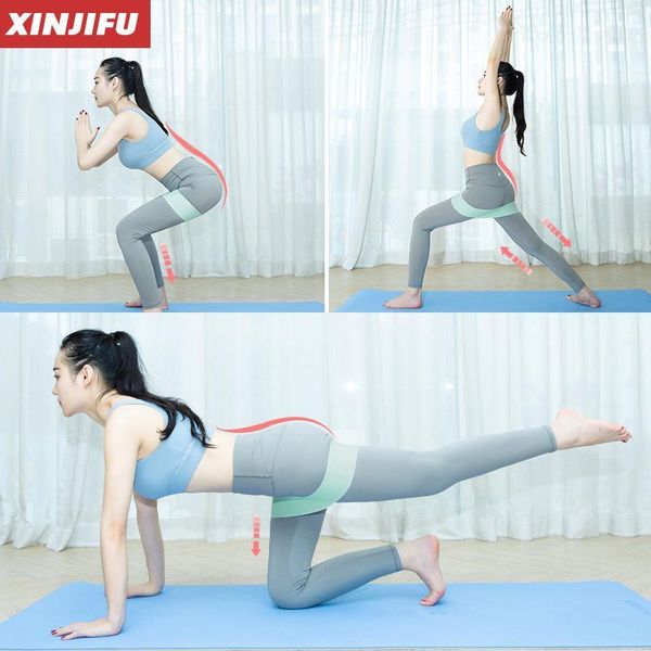 

resistance bands elastic band fitness women's exaggerates hips squat circle not crimping stovepipe buttock lifting useful product circ1