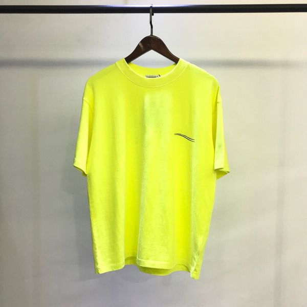 

21ss early spring short sleeve tee men women high street fashion short sleeves t-shirts summer breathable tee z1224, White;black