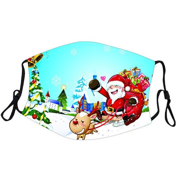 

1 шт. unisex отрегулируйте рождественские печати лицевая крышка маска хэллоуин косплей маска для лица маска маска маске мастер mascaras sqcq