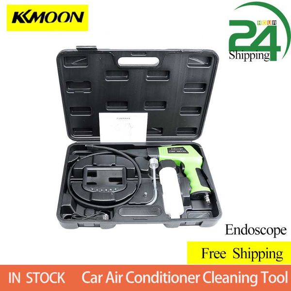 

car washer air conditioner cleaning gun inspection lcd display visual pipe endoscope box visible wash tool