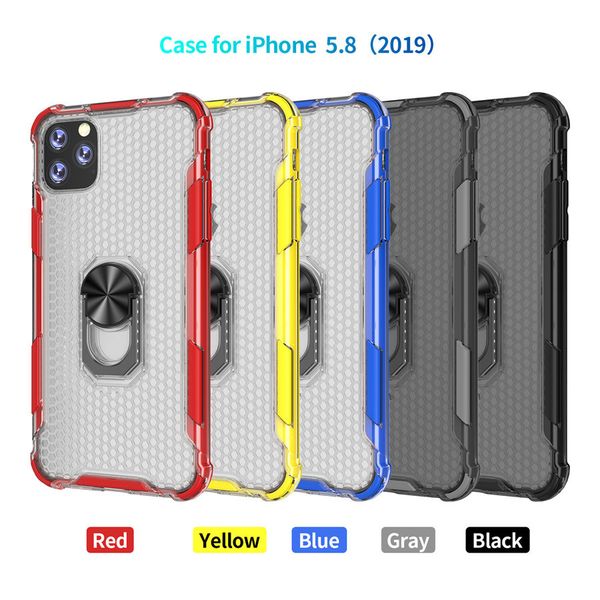 

magnetic stand phone case for iphone 12 mini 11 pro max case xr xs max x 7 8 plus transaprent hard back cover for coque iphone 11 case